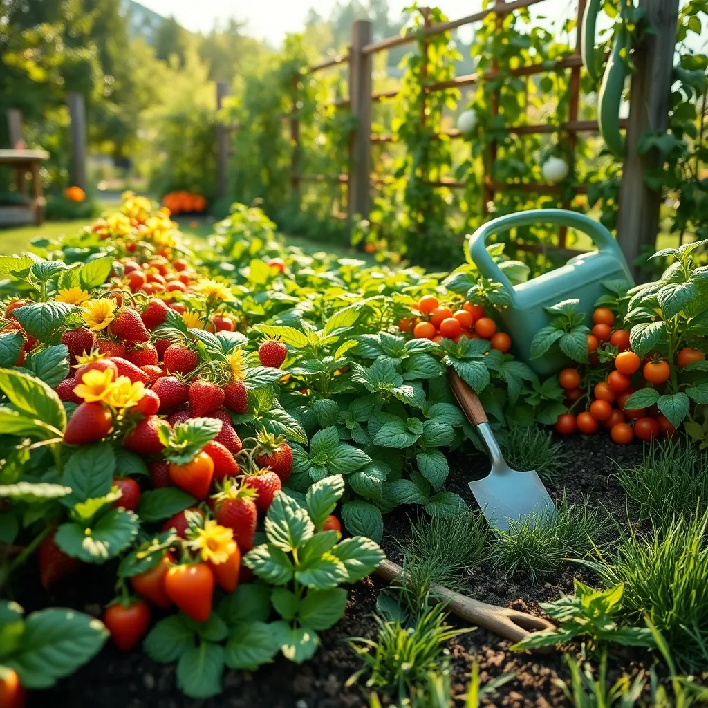 Companion Planting for Fruit Gardens