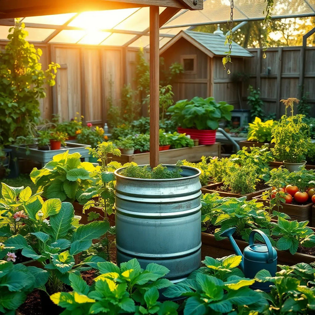 Harvest Rainwater for Irrigation