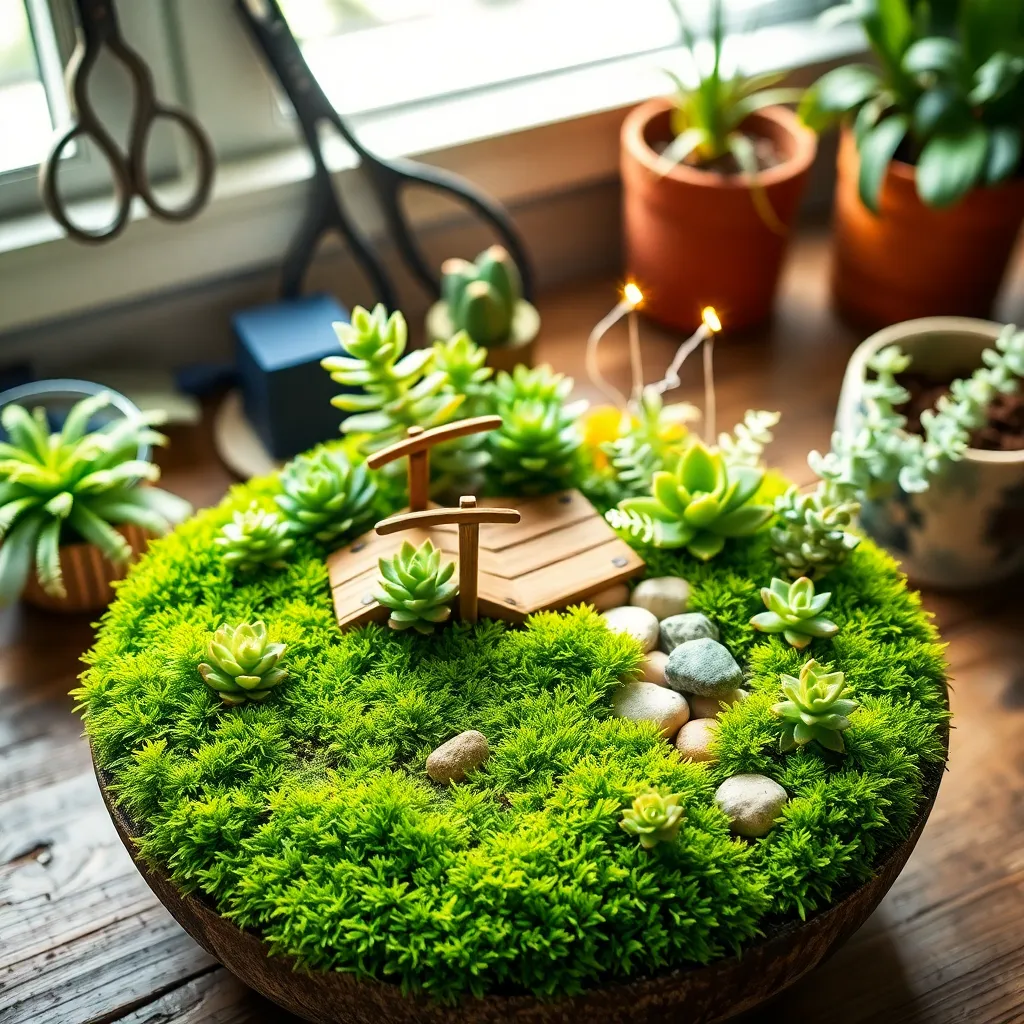 Designing a Miniature Terrarium World