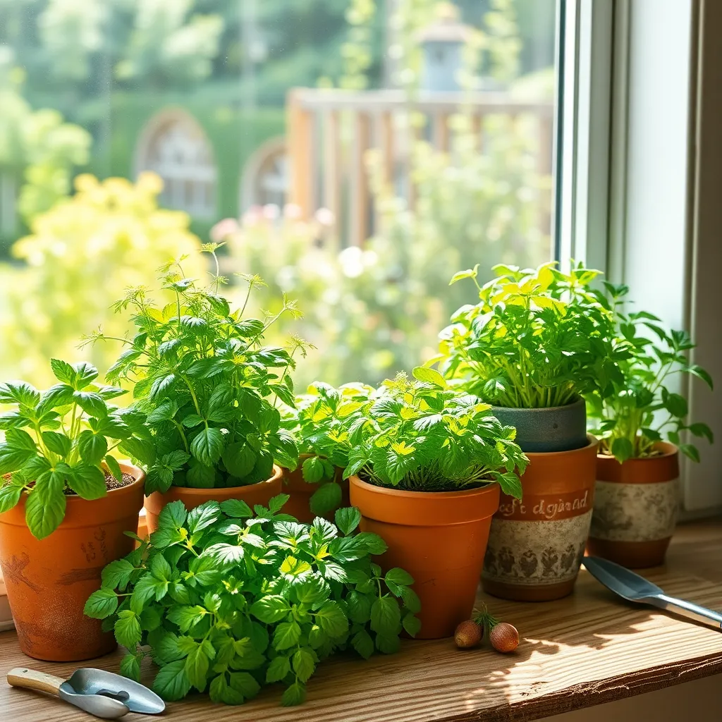 Establishing a Kitchen Windowsill Garden