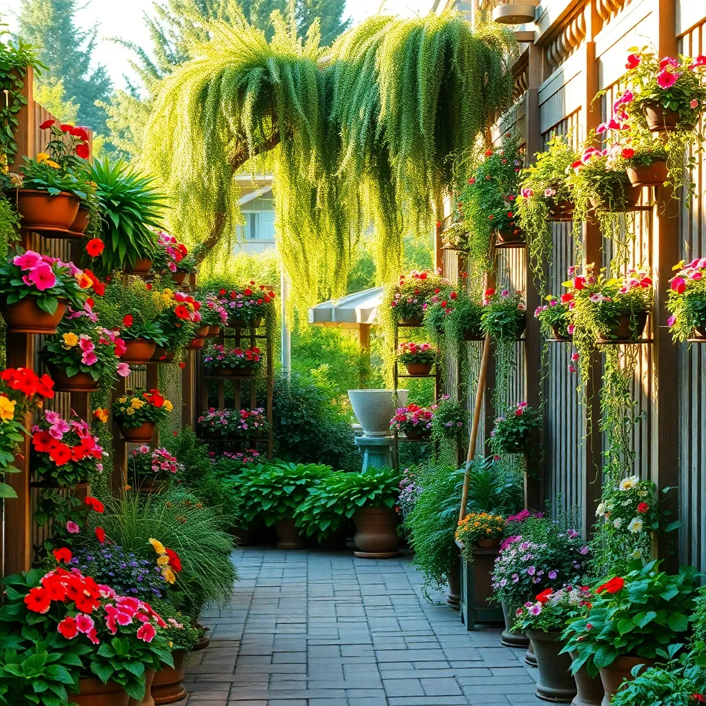 Creating Multi-Layered Plant Displays