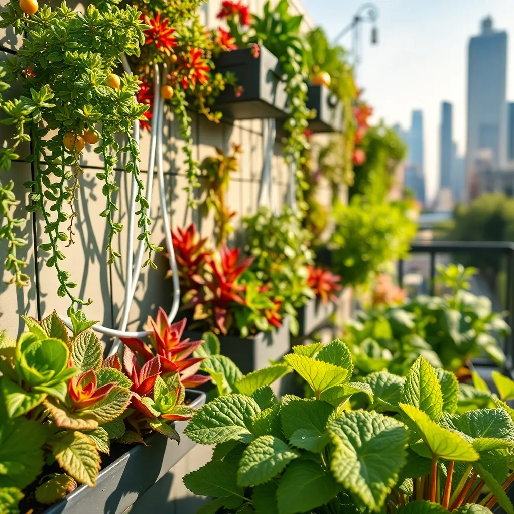 Irrigation Systems for Vertical Gardens