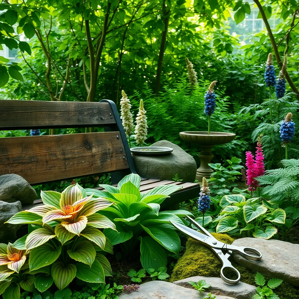 Maintenance Tips for Shade Gardens