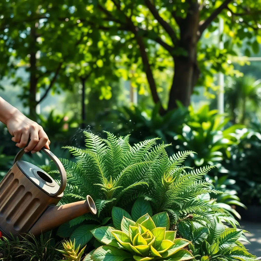 Watering Tips for Shaded Areas