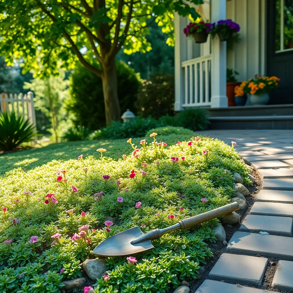 Install Low-Maintenance Ground Covers