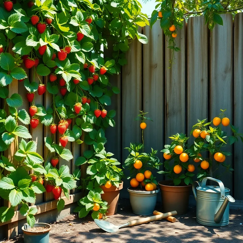 Creating a Vertical Fruit Garden