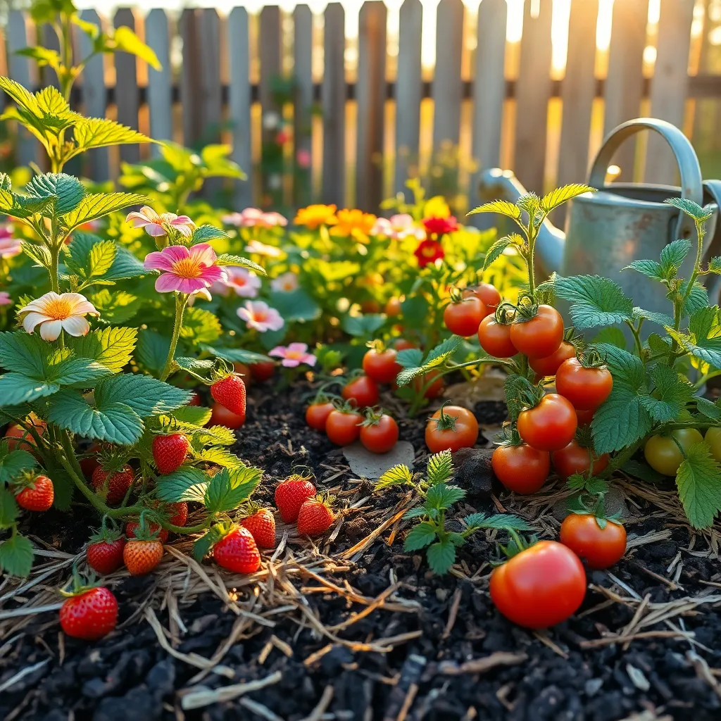 Incorporating Mulching for Moisture Retention