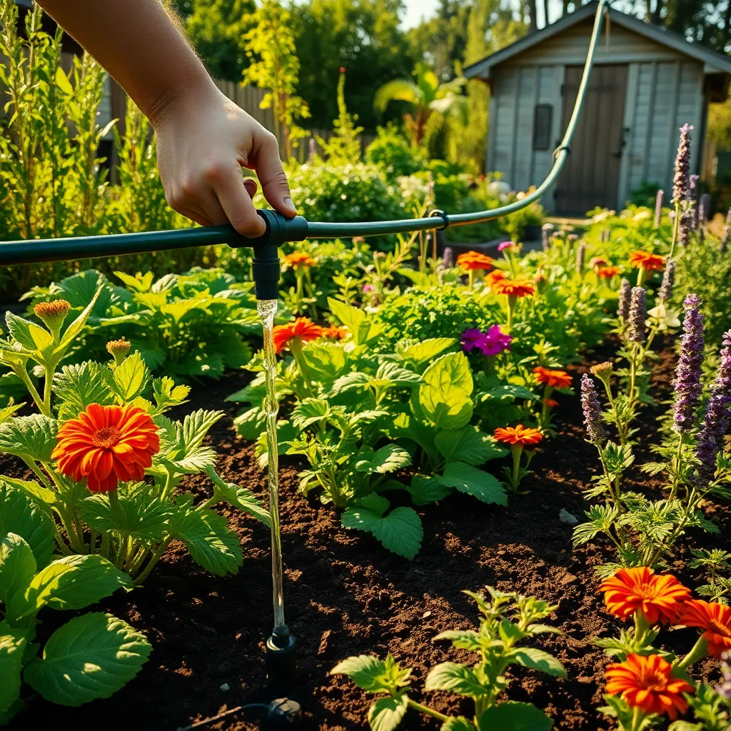 Install Drip Irrigation Systems
