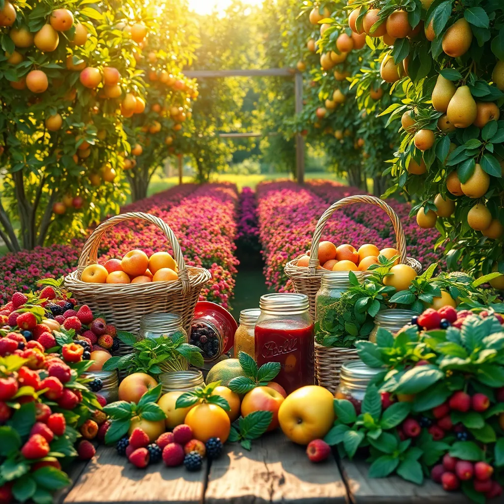 Preserving Your Fruit Garden Bounty