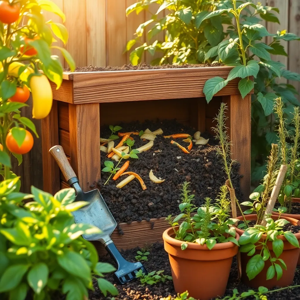 Compost Kitchen Scraps Efficiently