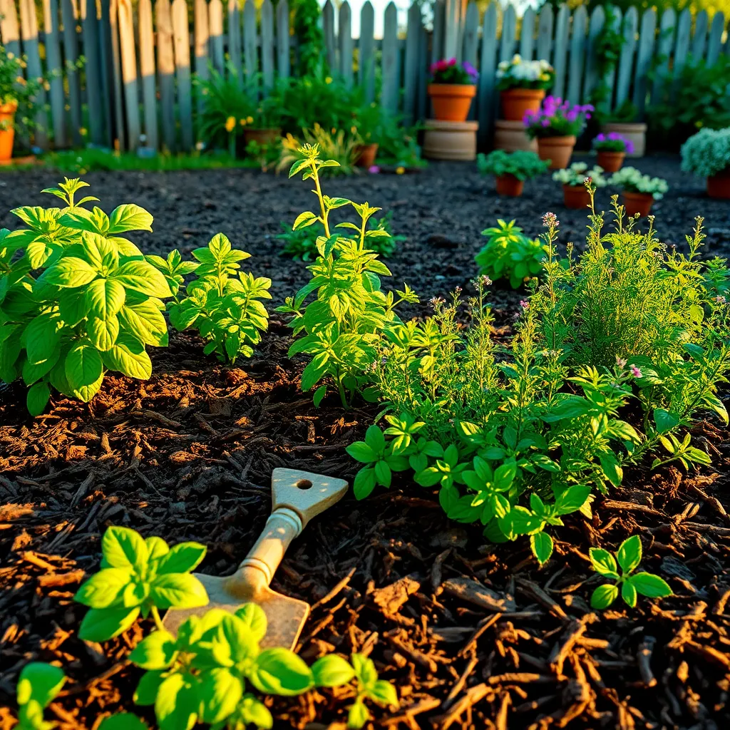 Mulch to Retain Soil Moisture