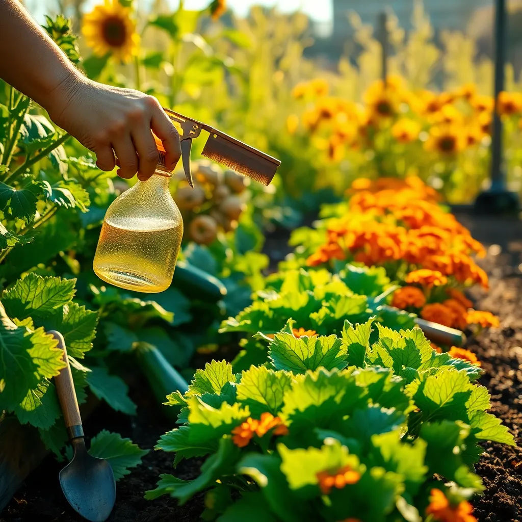 Apply Organic Pest Control Solutions