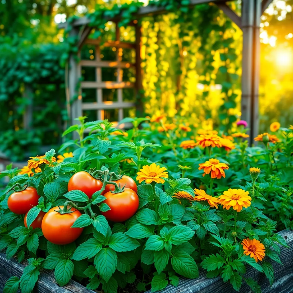 Utilizing Companion Planting Techniques