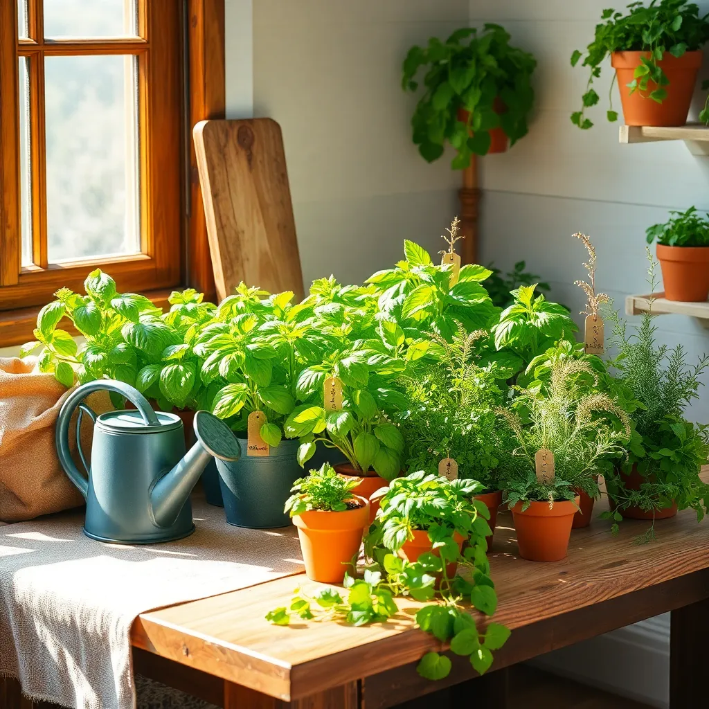 Creating a Kitchen Herb Garden
