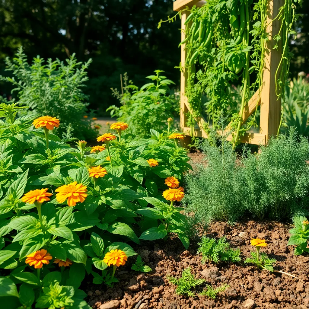 Incorporate Companion Planting Techniques