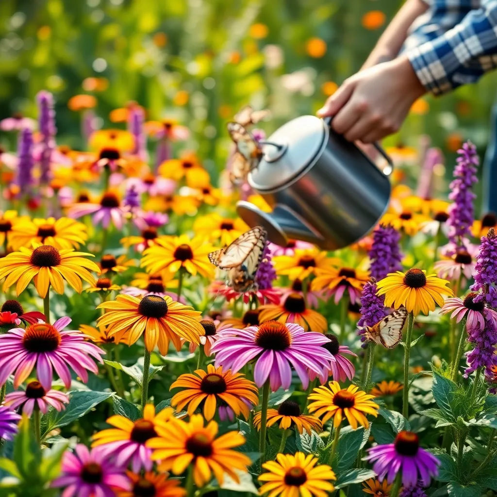 Creating Nectar-Rich Flower Beds