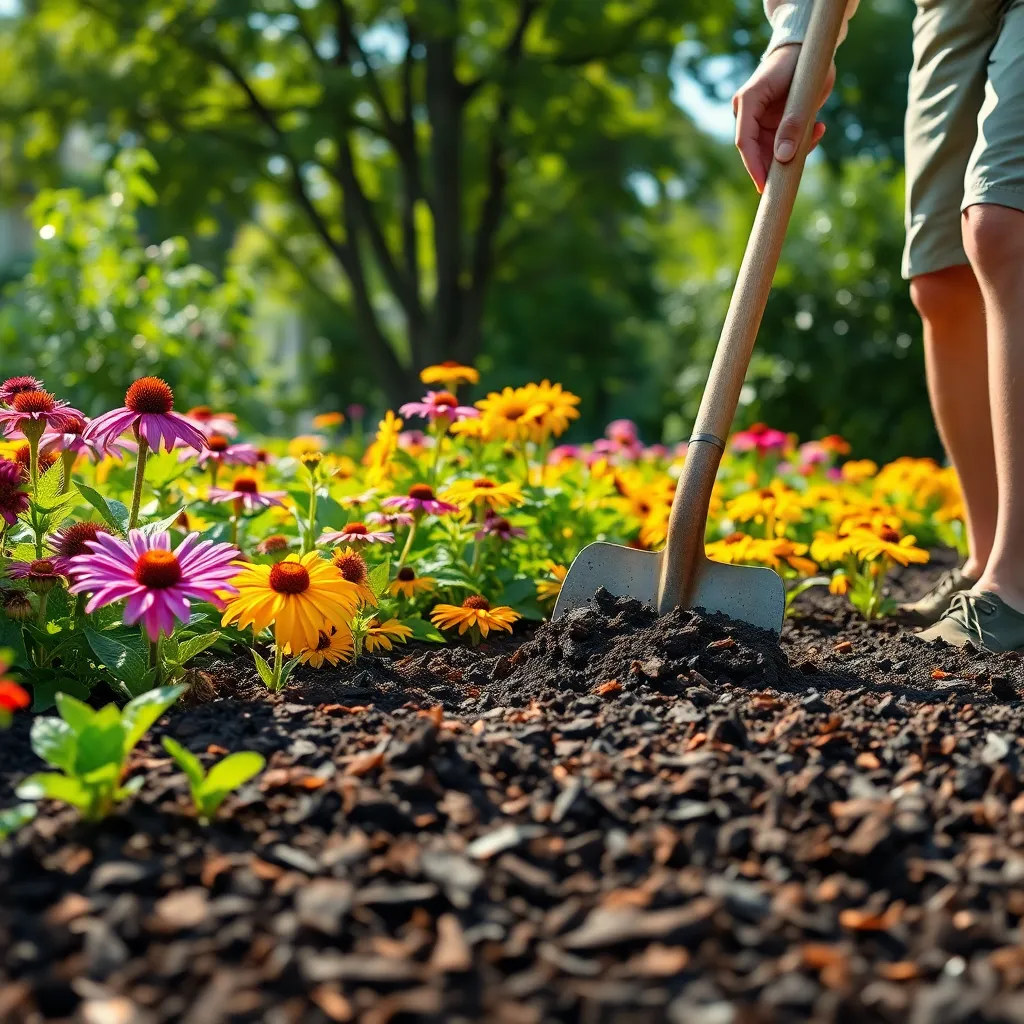 Utilizing Mulch for Moisture Retention