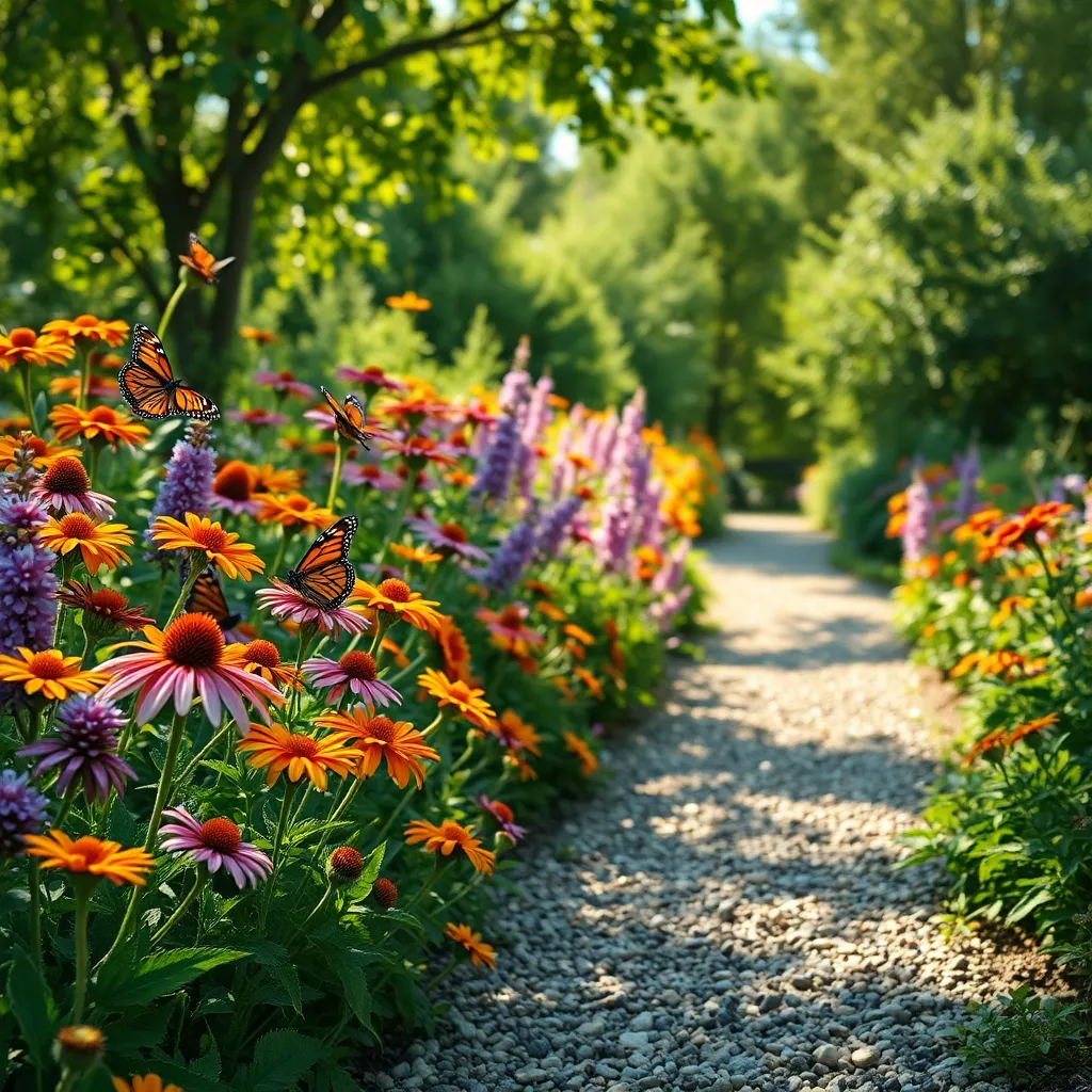 Attracting Butterflies with Colors