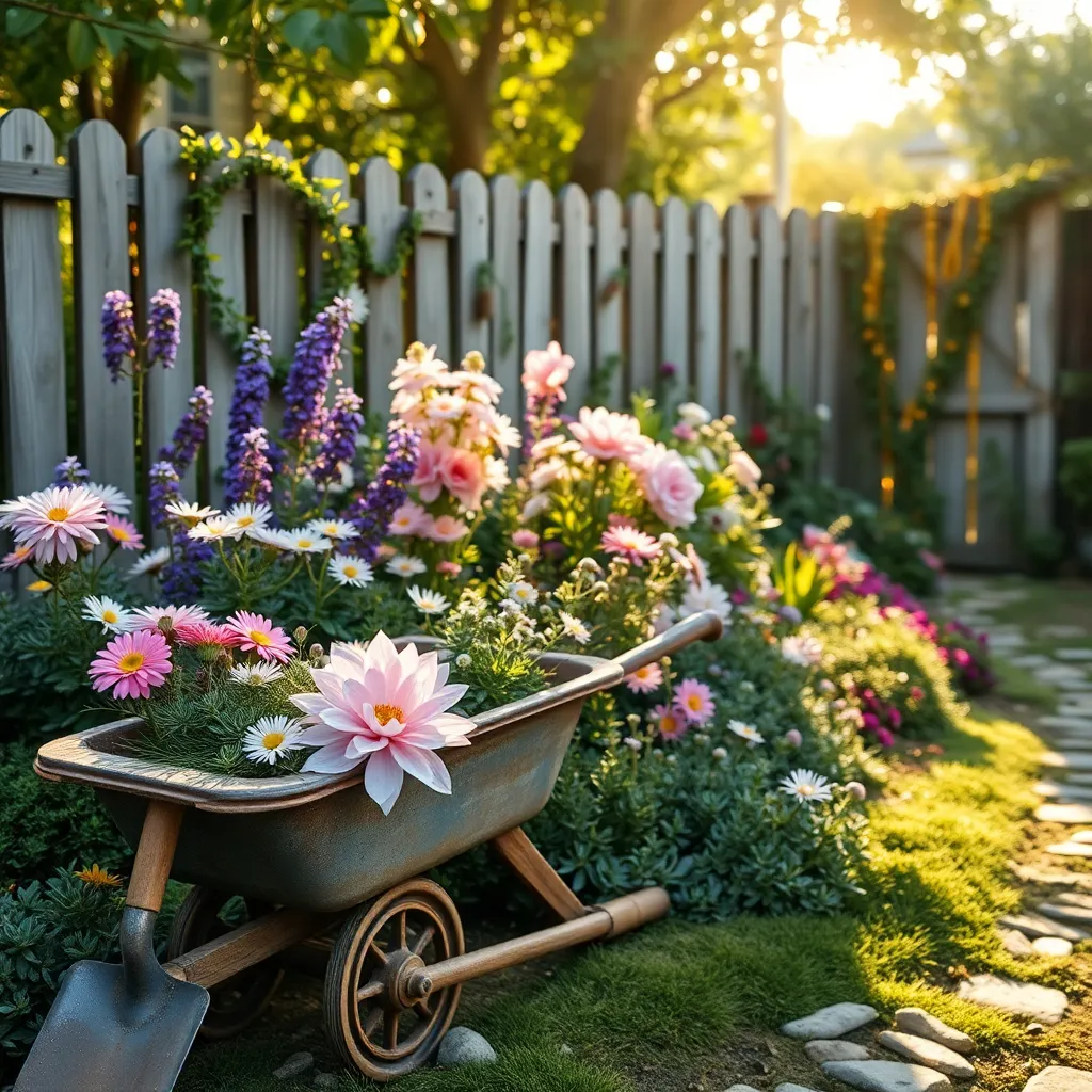 Crafting a Cottage-Style Flower Bed