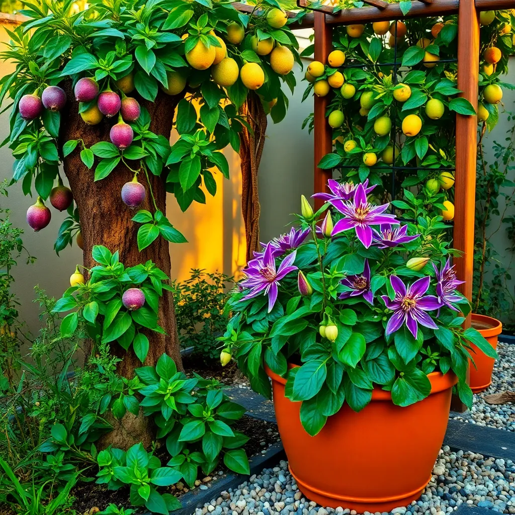Exotic Fruits in Small Spaces
