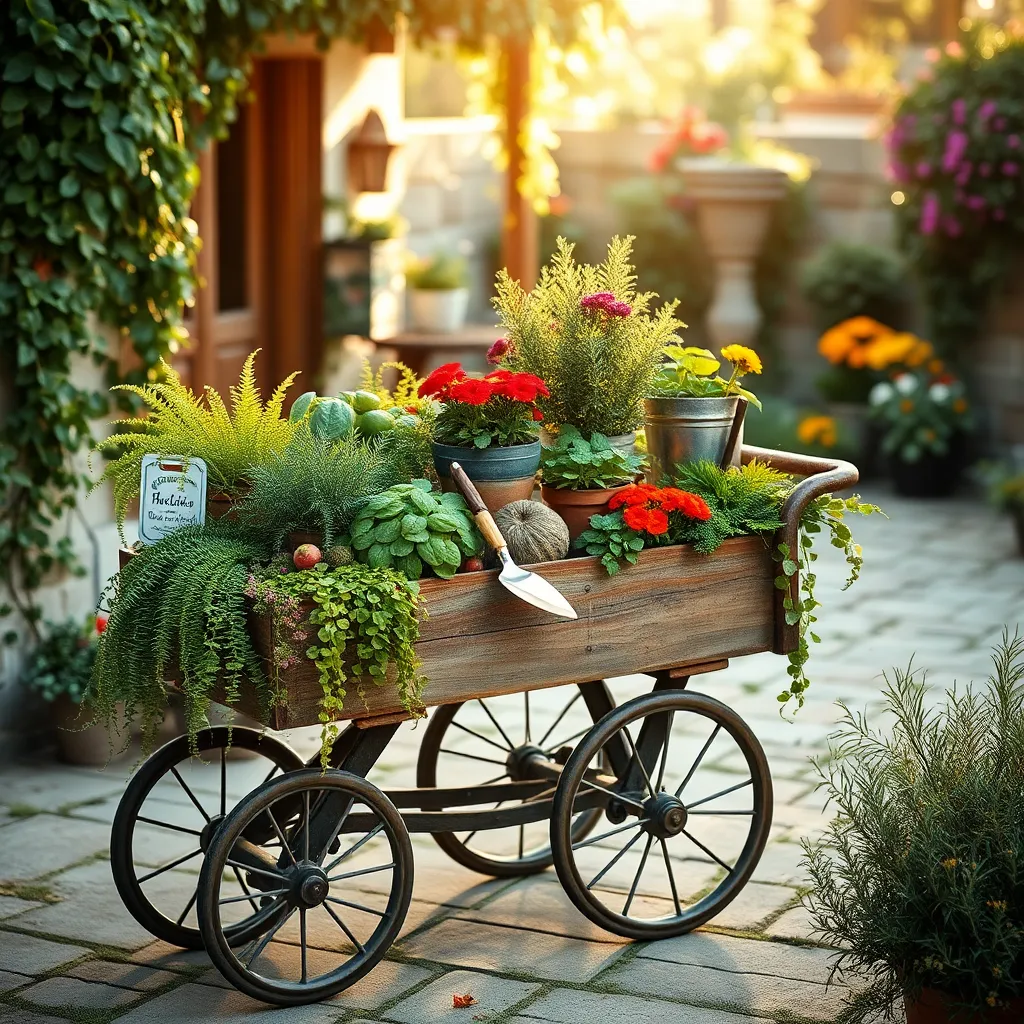 Design a Mobile Garden Cart