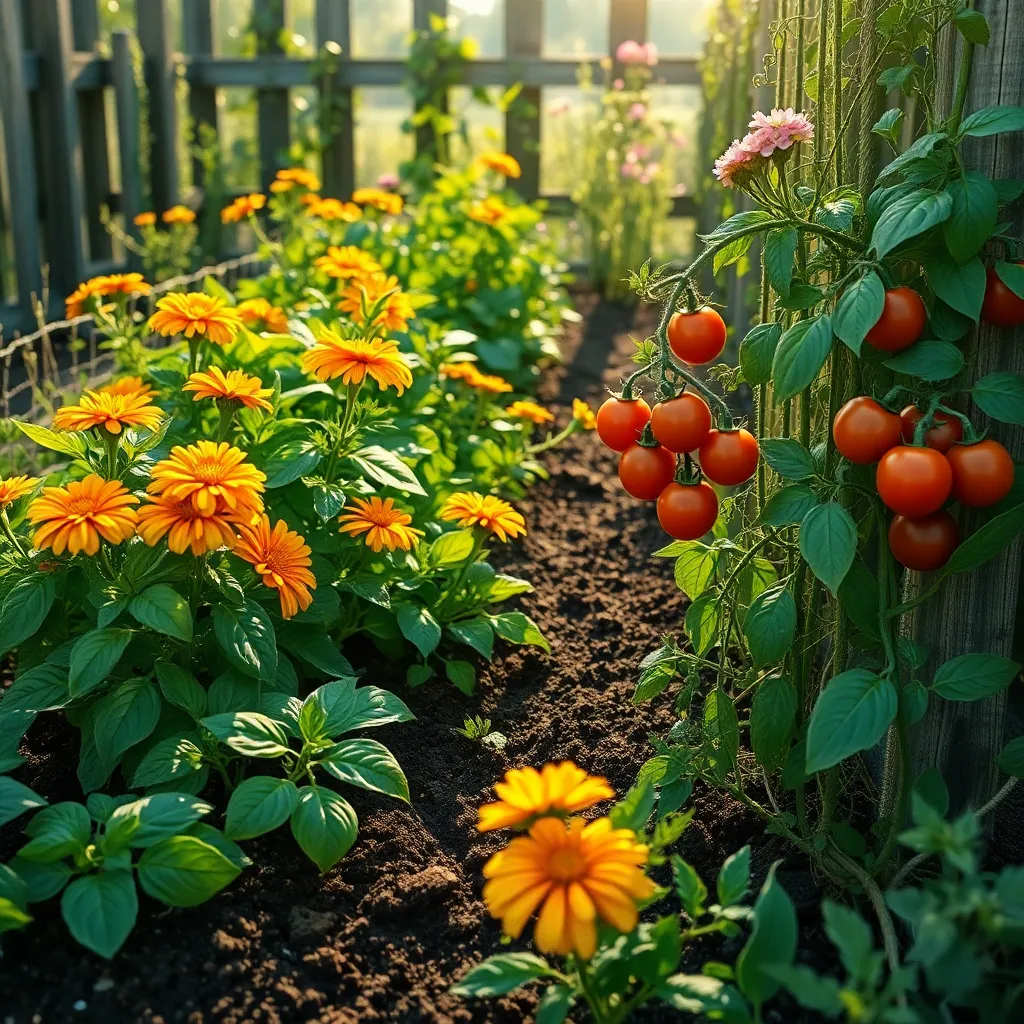 Plant Companion Vegetables Together