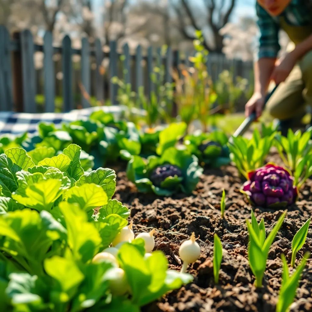 Plant Cold-Hardy Vegetables Early