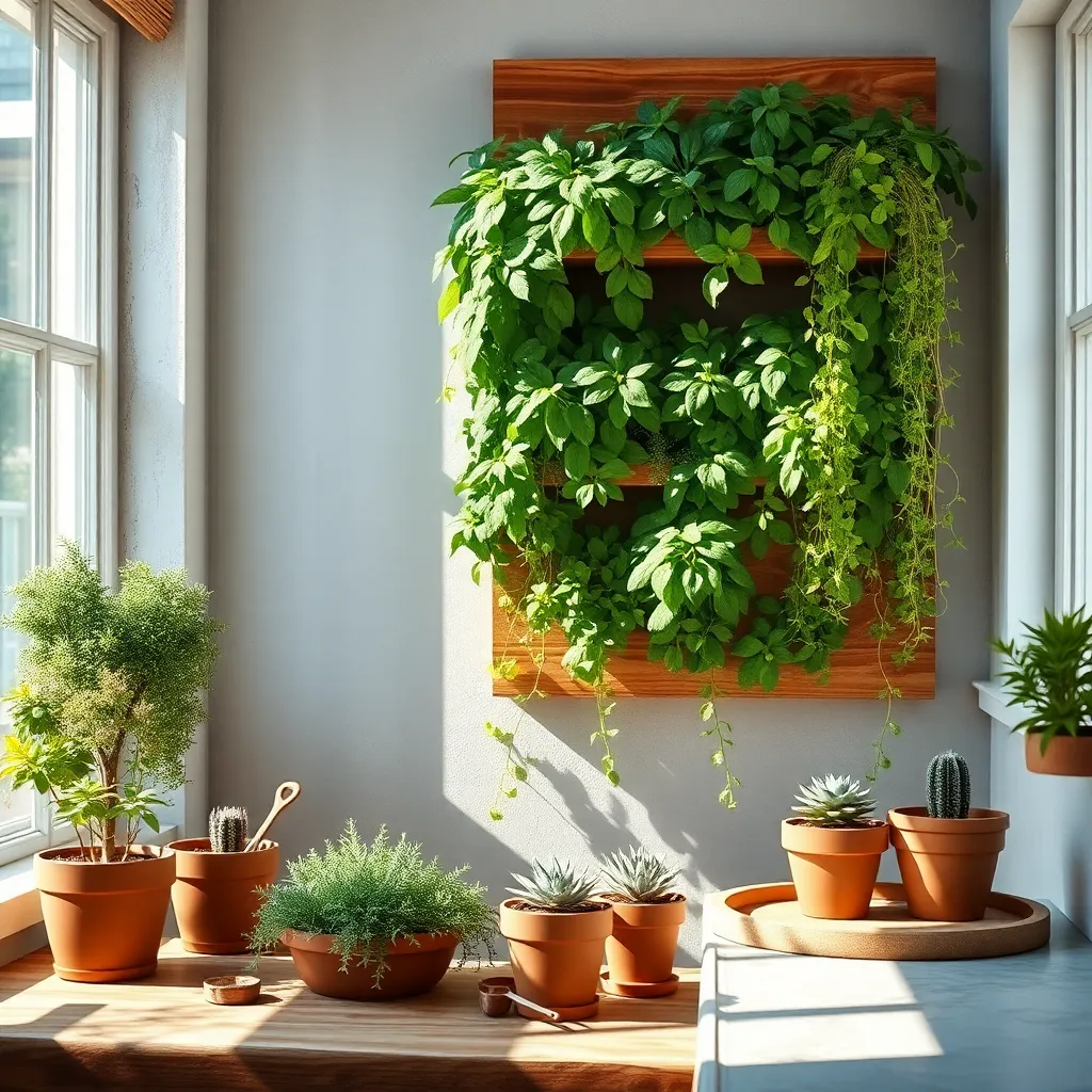 Building a Vertical Herb Garden