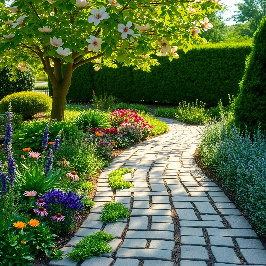 Use Pavers for Defined Paths