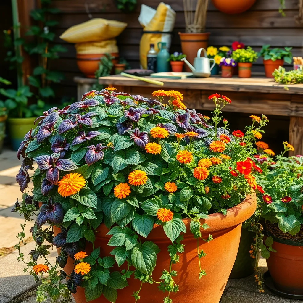 Mix Edibles with Ornamentals