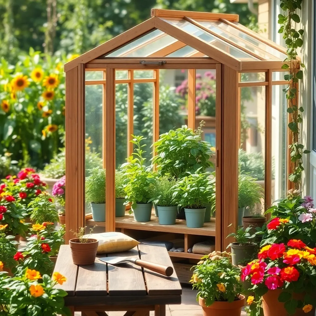 Assemble a Small Greenhouse