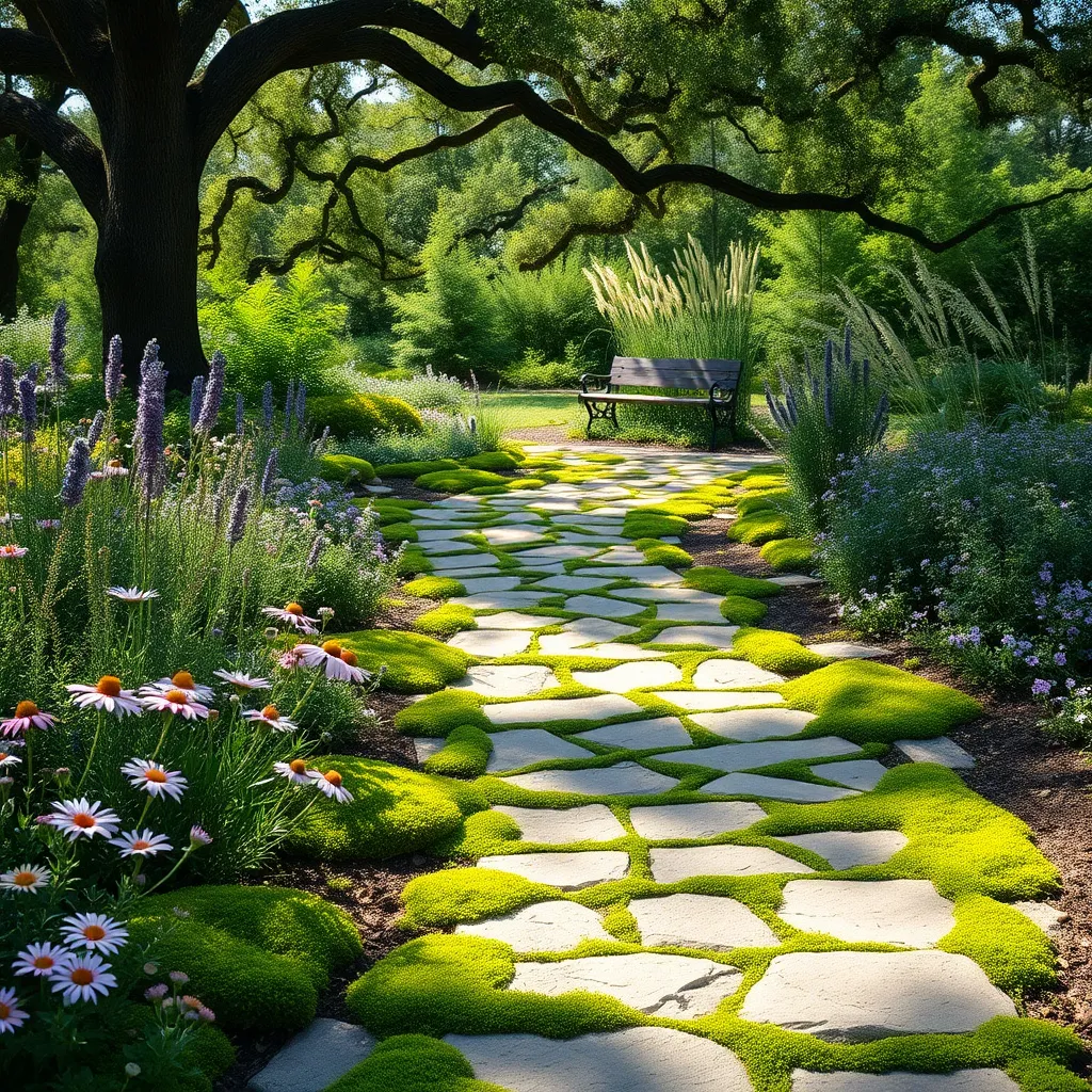 Flagstone Paths: Rustic Charm