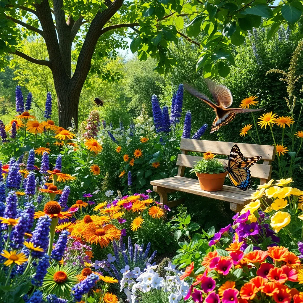 Crafting Bee-Friendly Borders
