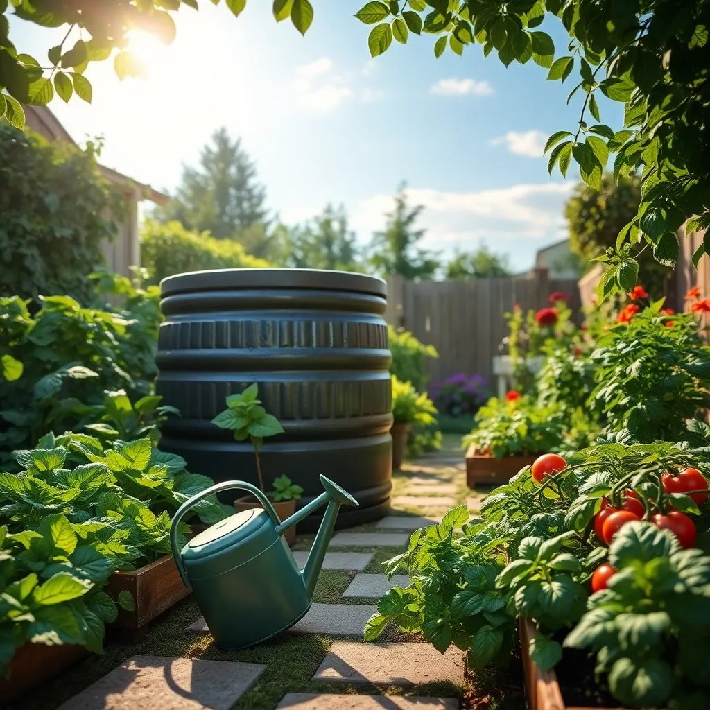 Harvest Rainwater for Irrigation