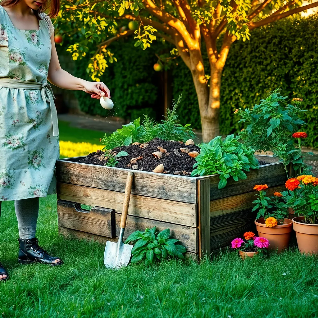 Gather Organic Waste Materials