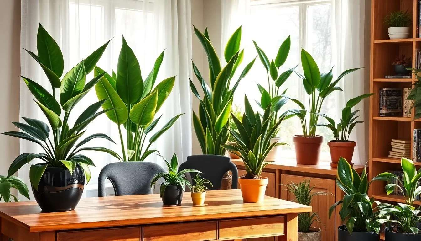 10 Stunning Houseplants for Home Offices