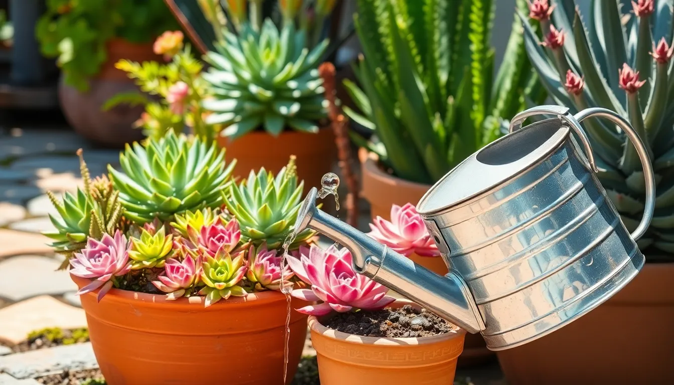 How to Water Succulents the Right Way