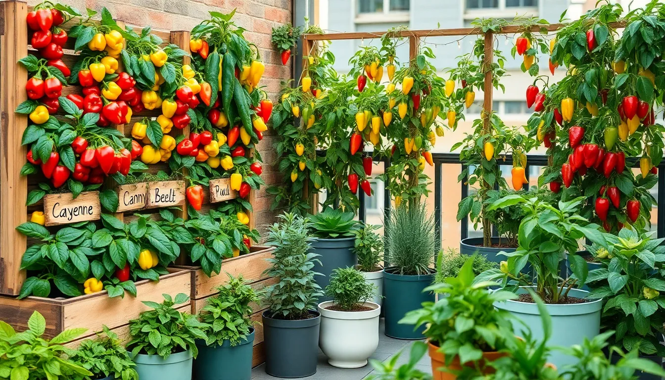 How to Grow Peppers in Small Spaces