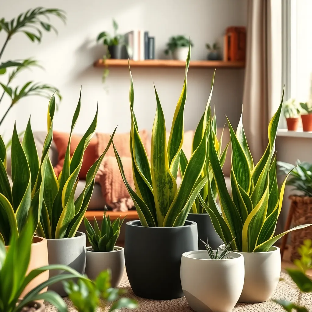 Thriving Snake Plant Varieties