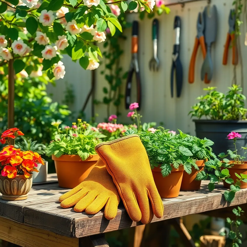 Reliable Gardening Gloves for Protection