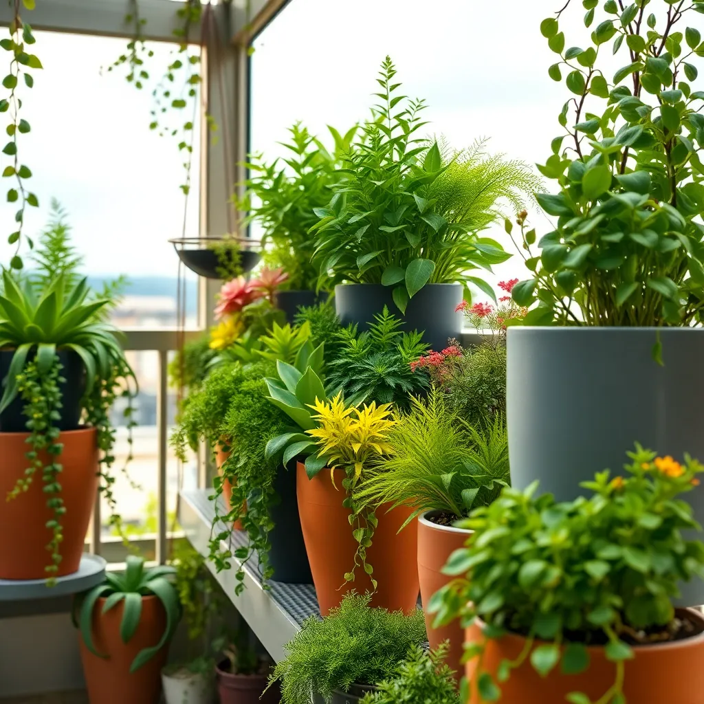Self-Watering Containers (Low-Maintenance Hydration)