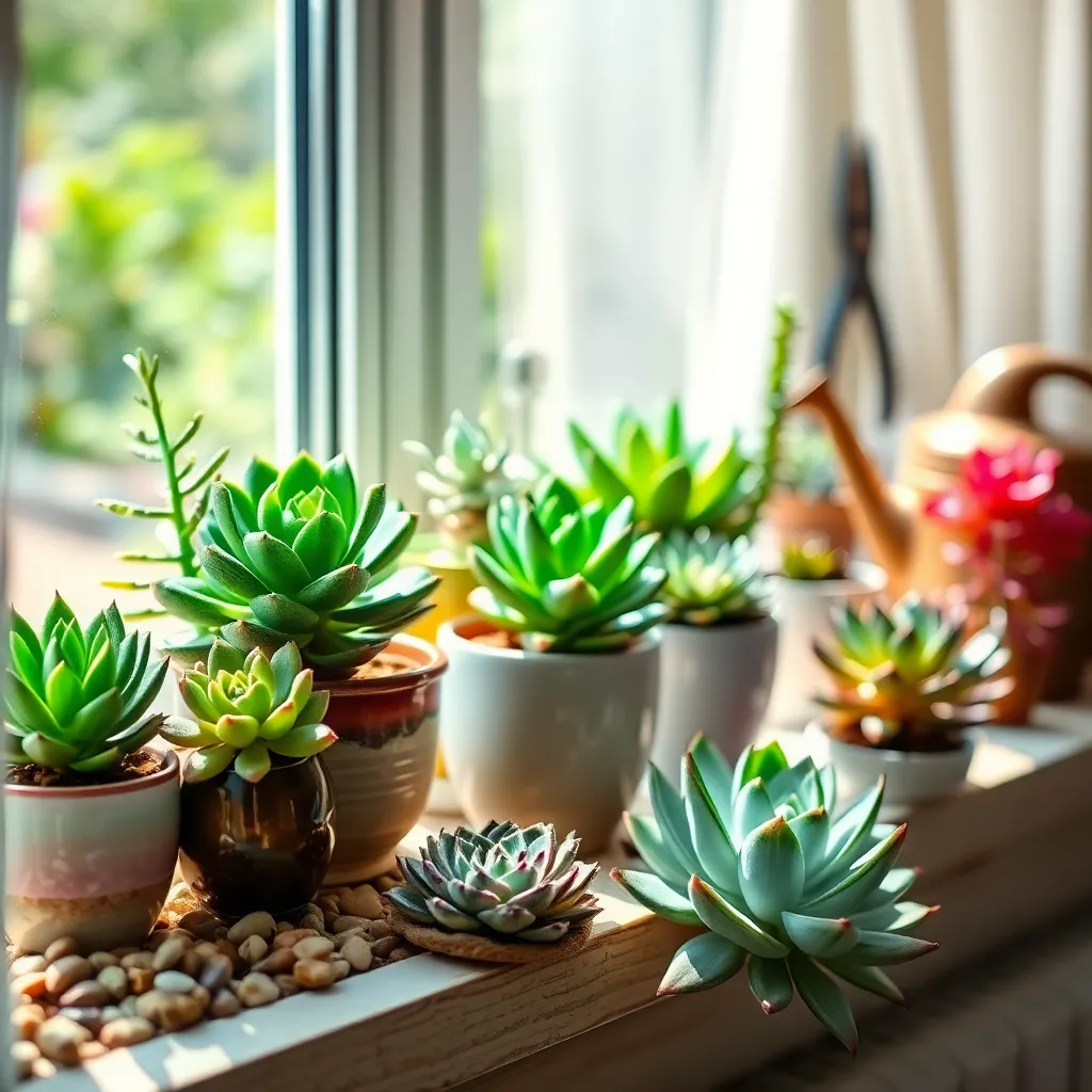 Care Tips for Thriving Succulents