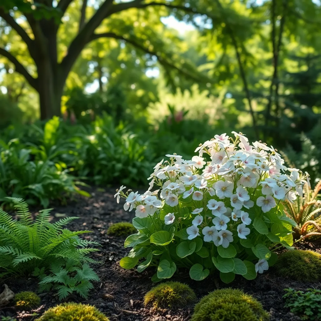 Foamflower 'Running Tapestry' (Tiarella cordifolia)