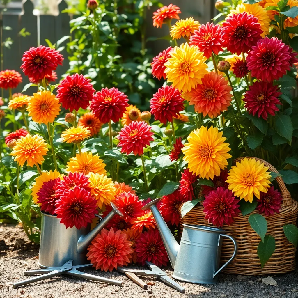 Dahlia Varieties (Vibrant Blooms for Long-Lasting Arrangements)