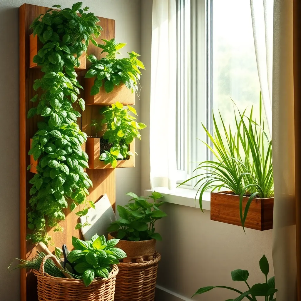 Choose Space-Saving Vertical Planters