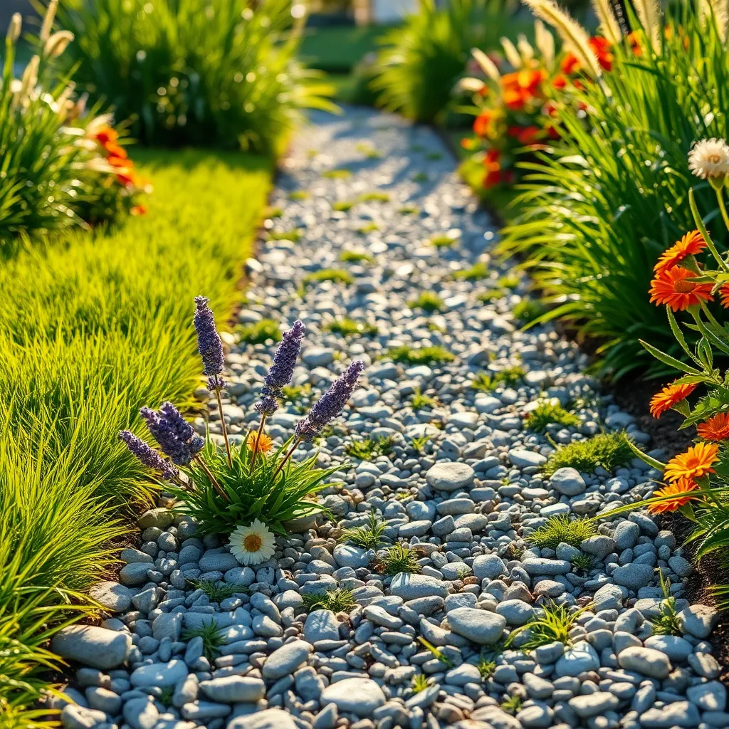 Fill Path with Gravel or Stone