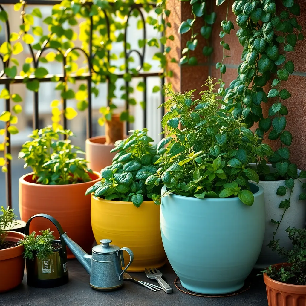 Utilize Self-Watering Planters