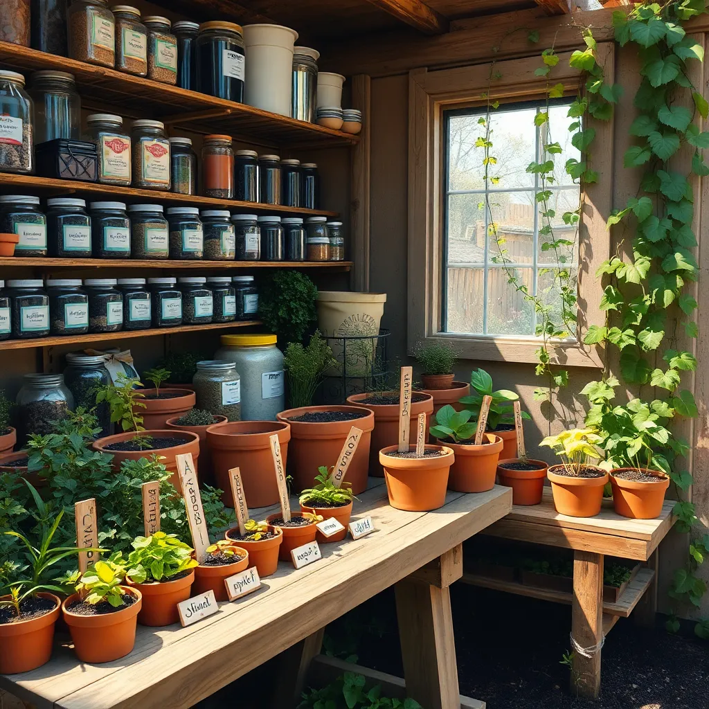 Label and Store Efficiently