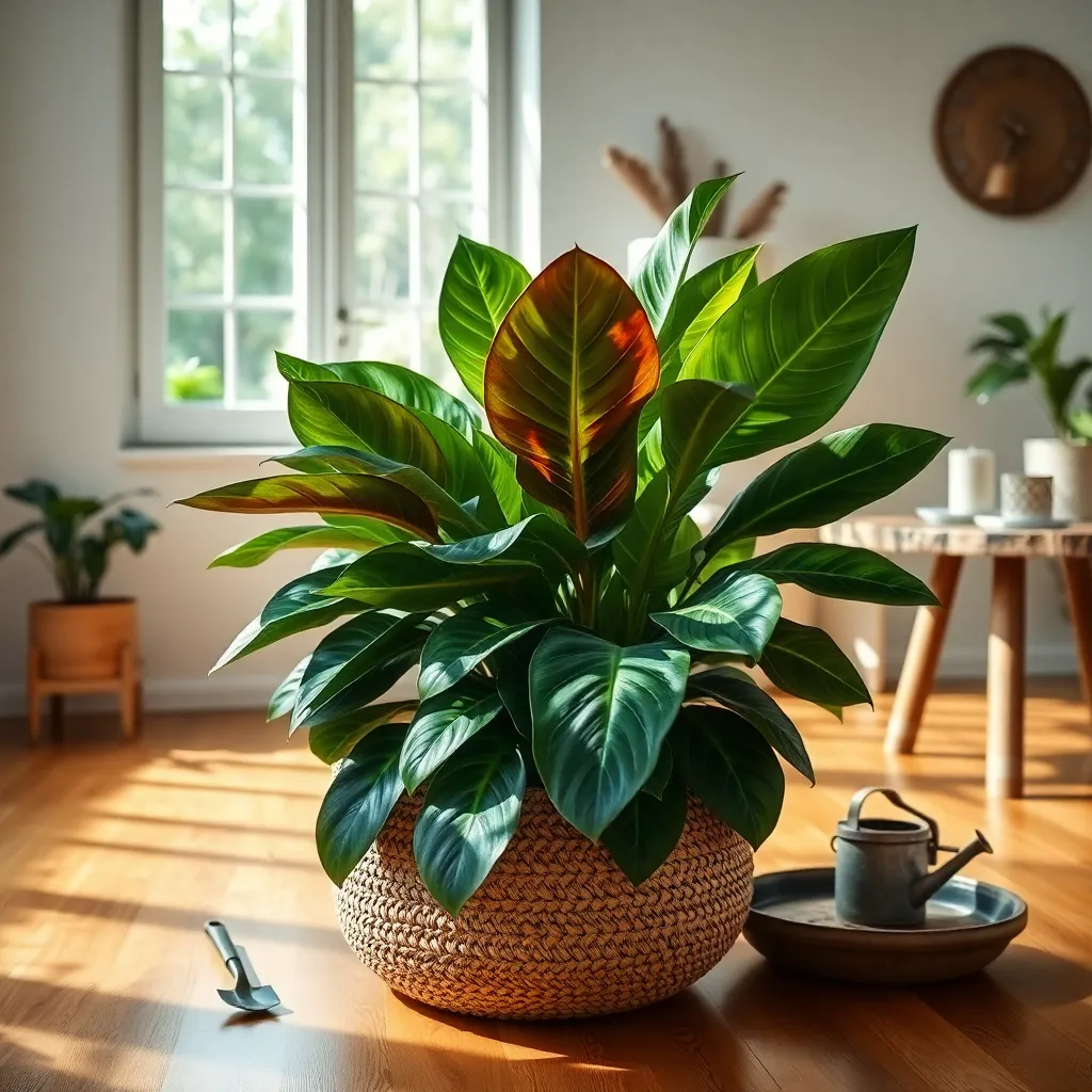 Rubber Plant (Ficus elastica)