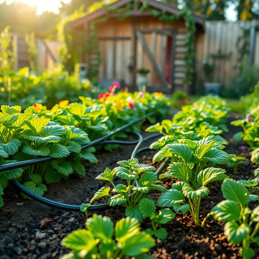 Install Efficient Irrigation Systems